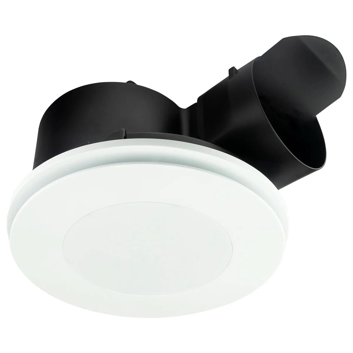 Brilliant Blizzard 330mm Round Exhaust Fan with light Tri- White 15W 240V- 22774/05