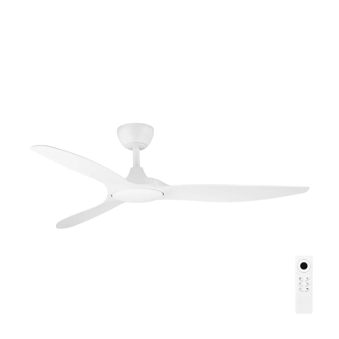 Brilliant Fantastic 52'' DC Ceiling Fan Black/ White 35W 240V- 22804/06, 22804/05