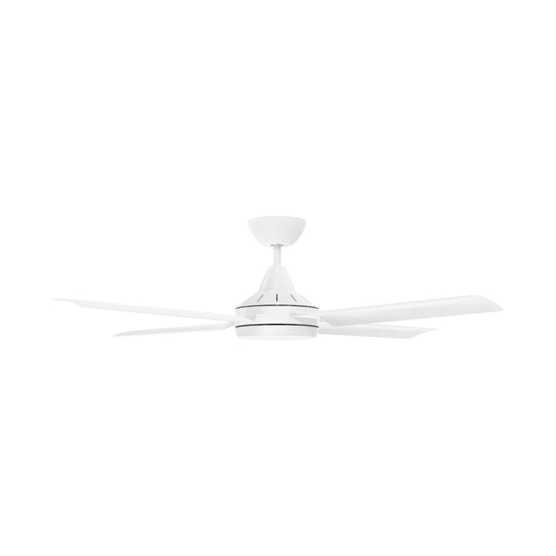 Brilliant 48” AC Cairns Ceiling Fan Black/ White 65W 240V - 22874/05, 22874/06