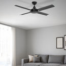 Brilliant 48” AC Cairns Ceiling Fan Black/ White 65W 240V - 22874/05, 22874/06