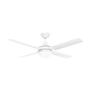 Brilliant 48” AC  With B22 Light Cairns Ceiling Fan Black/ White 40W 240V- 22878/06, 22878/07