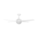 Brilliant 48” AC  With B22 Light Cairns Ceiling Fan Black/ White 40W 240V- 22878/06, 22878/07