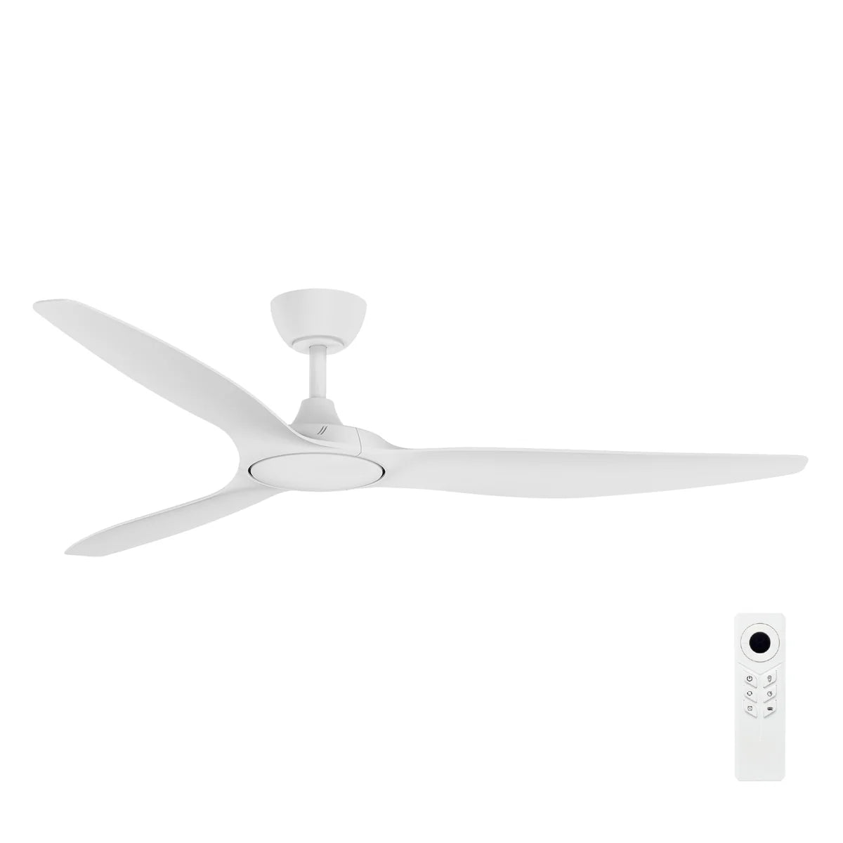 Brilliant 60" Fantastic 3-Blade Ceiling Fan White 35W 240V- 22943/05