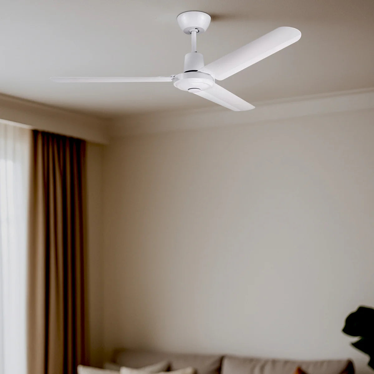 Brilliant Pacifica II 48’’ Ceiling Fan White 240V- 22949/05