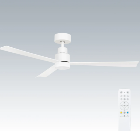 Brilliant JOLI 52in with Light Ceiling Fan Tri- White 40W 220-240V - 22196/05