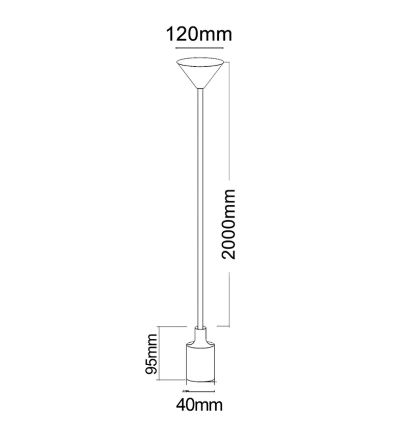 CLA PEN: Silicone 1-2m Suspension Interior Pendant Red / Blue / Green / Purple / Yellow / Pink - PEN (Clearance)- CLA Lighting