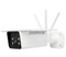 Brilliant Smart WiFi Solar Security Cameras White IP65 - 21007/05- Brilliant Lighting