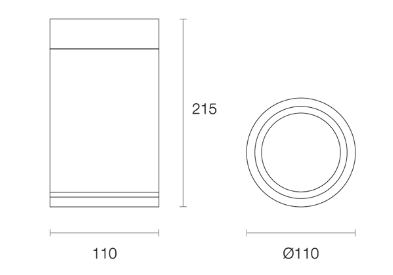 Trend Surface XSR2515 LED Downlights 3000K 4000K Black / White / Silver 15W 220-240V IP65 - XSR2515 - Trend Lighting