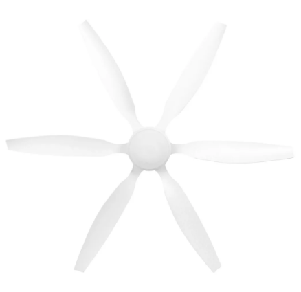 Brilliant AVIATOR 66in. Ceiling Fan White / Oil-Rubbed Bronze 2 x 15W 240V - 18516/05,18516/14 - Brilliant Lighting