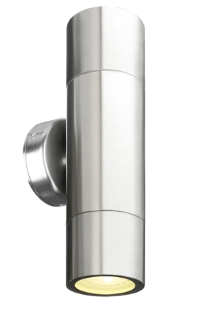 Brilliant SEAFORD - Up/Down Exterior Wall Lights 3000K 316 Stainless Steel 4W 240V IP65 - 20607/16 - Brilliant Lighting