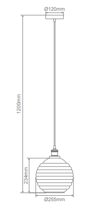 Domus Eva Glass Interior Pendant Opal 240V IP20 - 31306 - Domus Lighting