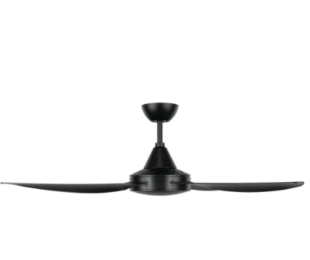 Brilliant VECTOR-II- with Ezi-Fit Blades 52in. Ceiling Fan Matt Black / Pure White 240V - 21548/05, 21548/06 - Brilliant Lighting