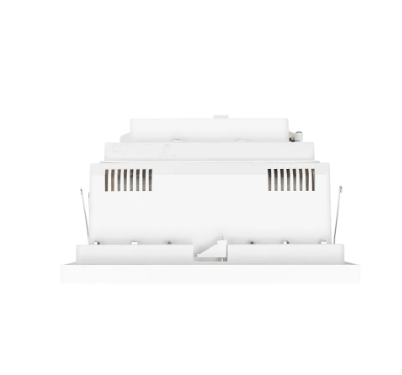 Brilliant SOLACE-XL 4-in-1 Bathroom Heater Ceiling Fan Tri - Matt White / Matt Black 15W 220-240V - 21785/06, 21785/05 - Brilliant Lighting