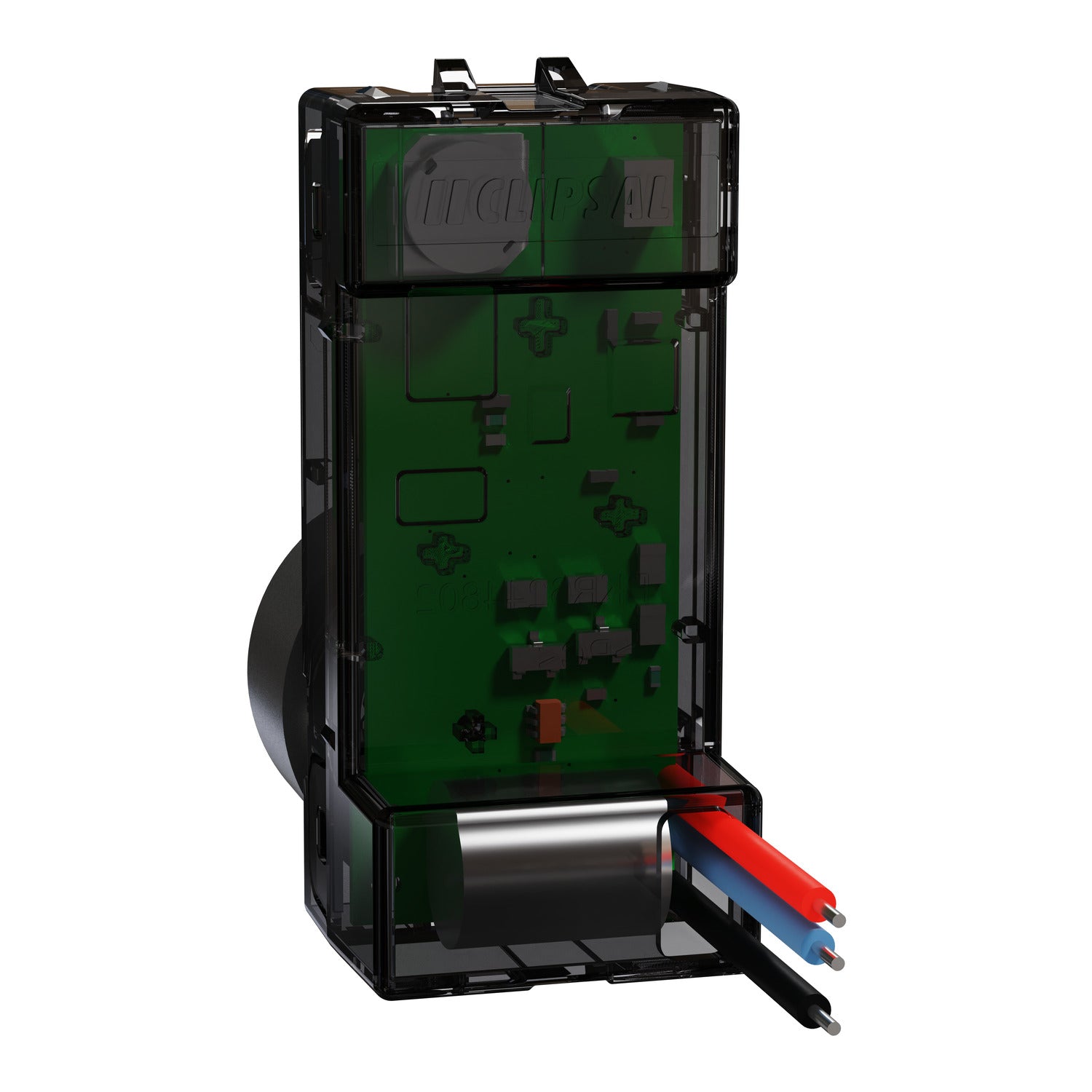 Clipsal Rotary Adaptor, Clipsal Solis T Series, for Wiser Dimmer Ebony Aluminium/ White Ceramic- 40RWDA-EA, 40RWDA-WC