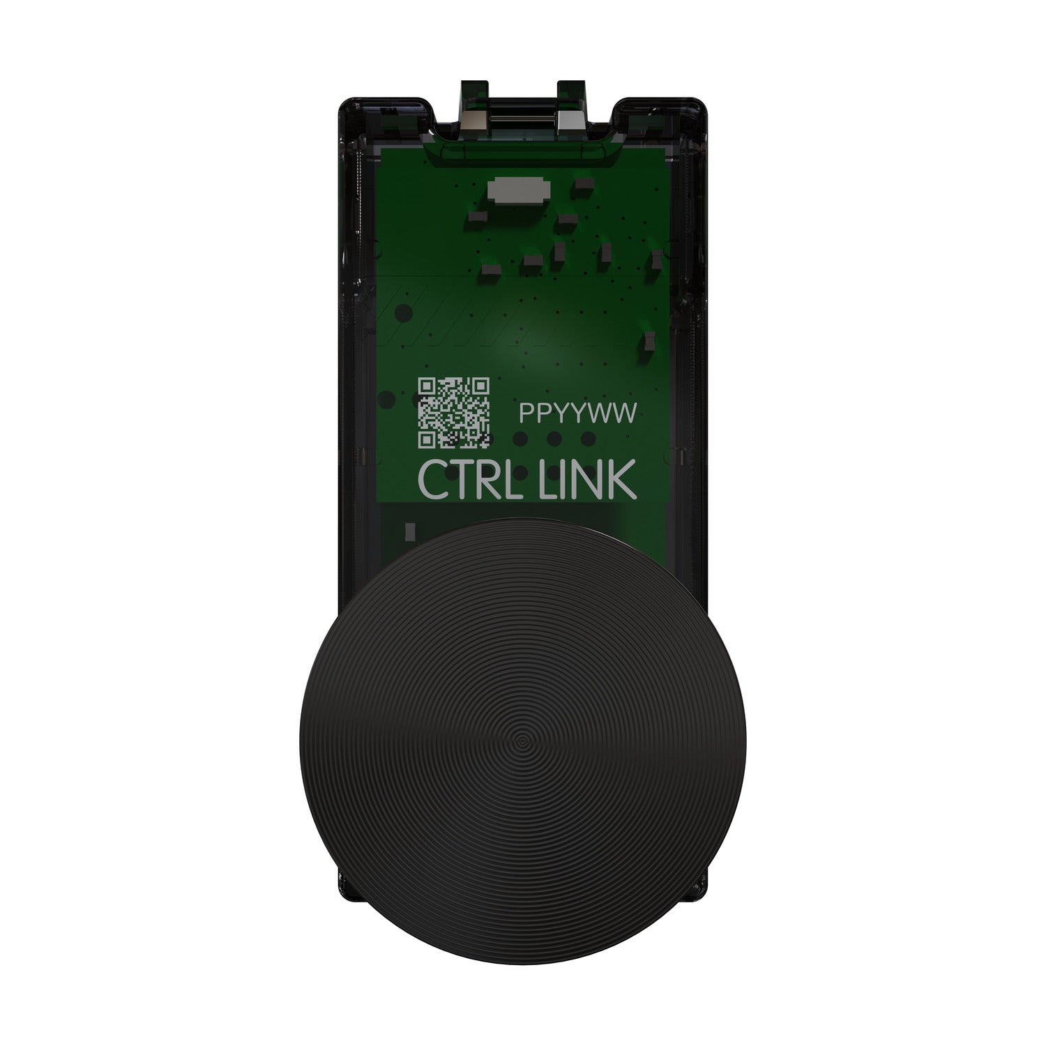 Clipsal Rotary Adaptor, Clipsal Solis T Series, for Wiser Dimmer Ebony Aluminium/ White Ceramic- 40RWDA-EA, 40RWDA-WC