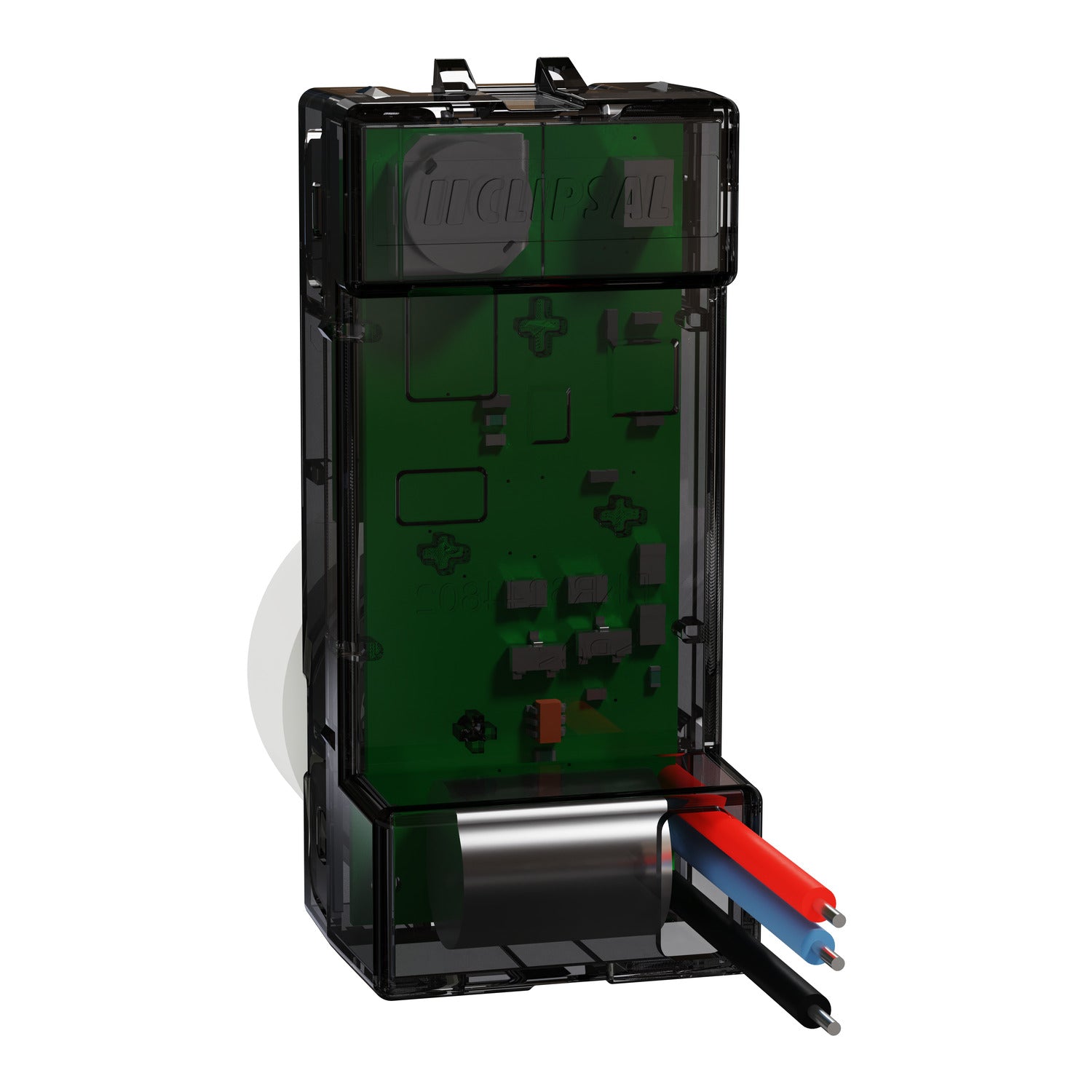 Clipsal Rotary Adaptor, Clipsal Solis T Series, for Wiser Dimmer Ebony Aluminium/ White Ceramic- 40RWDA-EA, 40RWDA-WC