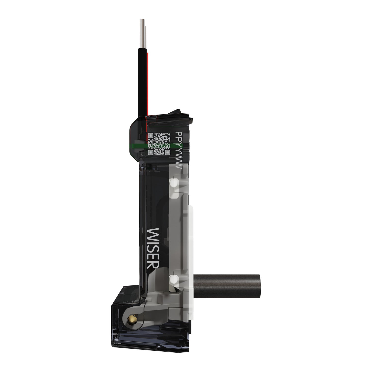 Clipsal Toggle Adaptor, Clipsal Solis T Series, for Wiser Switch Ebony Aluminium/ White Ceramic- 40TWSA-EA, 40TWSA-WC