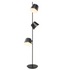 Brilliant 3 Light Floor Lamp Matt Black 240V - 19604/06 -Brilliant Lighting