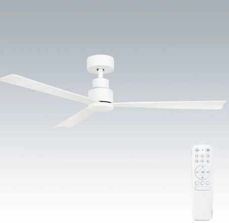 Brilliant JOLI 52in Ceiling Fan White 40W 220-240V - 22195/05