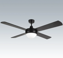 Brilliant TEMPEST-II 52in. Light with Ceiling Fan White / Black / Brushed Aluminium 240V - 99988/05, 99988/06, 99988/13 -  Brilliant Lighting