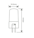 Domus KEY G5.3 BI-PIN Lamps and Globes Tri 4W 12V IP20 - 65124 - Domus Lighting