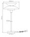 Domus ALLEGRA-TL Table Lamp Black / Satin Chrome / White 240V - 22704, 22705, 22706 - Domus Lighting