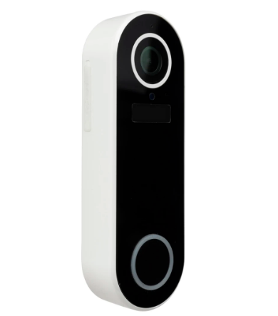 Brilliant DEACON Smart WiFi Video Doorbell and Chime Security Cameras White IP65 - 22063/05 - Brilliant Lighting