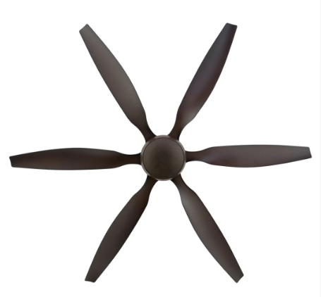 Brilliant AVIATOR 66in. Ceiling Fan White / Oil-Rubbed Bronze 2 x 15W 240V - 18516/05,18516/14 - Brilliant Lighting