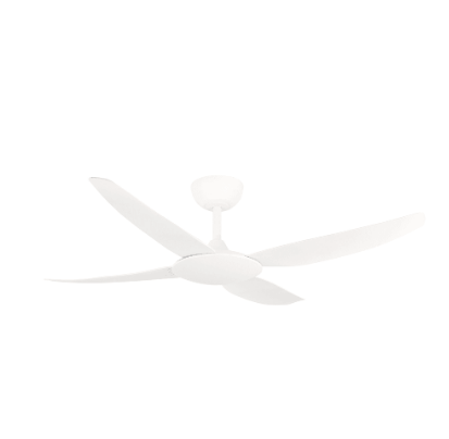 Brilliant AMARI 52in 4 Blade Ceiling Fan Black/ White 35W 220-240V - 21719/05, 21719/06