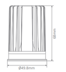 Domus Cell Dali Dimmable LED Downlight Kit 5CCT - Black 9W 200-240V IP44 - 21637, 21638, 21639, 21640 - Domus Lighting