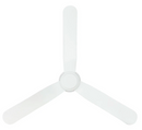 Brilliant PRESTON Hugger 48in Ceiling Fan Matt White / Matt Black 220-240V - 22087/06, 22087/05 - Brilliant Lighting