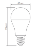 Domus GLS Low Voltage E27 Lamps and Globes 3000K 5000K Frosted 8W 12V IP20 - 65108, 65109 - Domus Lighting