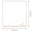 Domus Neo-20 Round Surface Mount Tiltable Dimmable LED Downlight Tri - Black 20W 240V IP20 - 21296-Domus Lighting