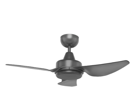 Brilliant COMO- 36in. with ABS Blades Ceiling Fan Matt Black/ Matt Titanium 50W 240V- 21341/06, 21341/77