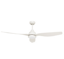 Brilliant Smart WiFi 52in. with Light Ceiling Fan Tri - White-White / Black-Black / Charcoal-Maple / White-Whitewash 18W 240V - 20918- Brilliant Lighting