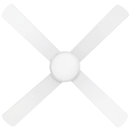 Brilliant TEMPEST LED- 52in. with Light Ceiling Fan Tri- White/ Black/ Brushed Chrome 50W 240V - 20580/13, 20580/06, 20580/05