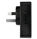 Brilliant DOORBELL- WiFi Video Doorbell and Chime Smart Lighting Controls Black IP44 - 22163/06 - Brilliant Lighting