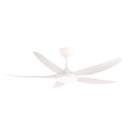 Brilliant AMARI 56in with LED Light 5 Blade Ceiling Fan Tri- Matt White/ Matt Black 35W 220-240V - 21725/06, 21725/05
