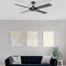 Brilliant TEMPEST 52in. Ceiling Fan White/ Black/ Brushed Aluminium 50W - 99983/05, 99983/06, 99983/13