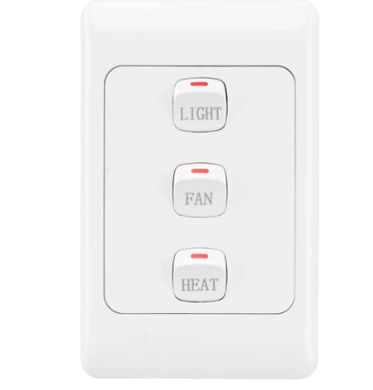 Brilliant MARVEL- 3-in-1 Bathroom Mate Lamps and Globes Tri - Black / White 2x8W IP20 - 21478/05, 21478/06 - Brilliant Lighting