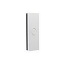 Clipsal Push Button Architrave Switch, Saturn Zen, LED, 1 Gang, Black/ White 250V- Z4061AL-ZB, Z4061AL-ZW