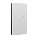 Clipsal Push Button Switch, Saturn Zen, LED, 1 Gang White/ Black 250V- Z4061PBL-ZB, Z4061PBL-ZW