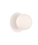 CLA BALLE: Round Opal Diffuser with Round Base Interior Wall Lights Gold / Black / White 220-240V - BALLE1R, BALLE2R, BALLE3R