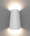 CLA BESTRI: LED Surface Mounted Cone Up/Down Exterior Wall Lights Tri - White 100-240V IP65 - BESTRI2