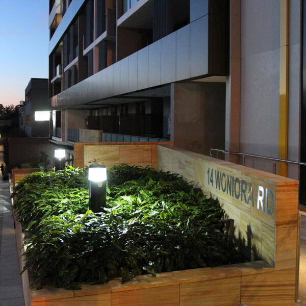 SAL SLA7102 LED Bollards 6000K Black / Silver 18W 240V IP54 - SLA7102BK, SLA7102SL - SAL Lighting