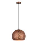 CLA BOTANICA: Bohemian Embossed Dome Shape Interior Pendant White / Black / Coffee 220-240V - BOTANICA01,  BOTANICA02, BOTANICA03A