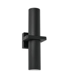 CLA BRILLER: Up/Down Single/ Double Pillar Spot Exterior Wall Lights Black 265V IP65- BRILLER1, BRILLER2