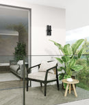 CLA BRILLER: Up/Down Single/ Double Pillar Spot Exterior Wall Lights Black 265V IP65- BRILLER1, BRILLER2