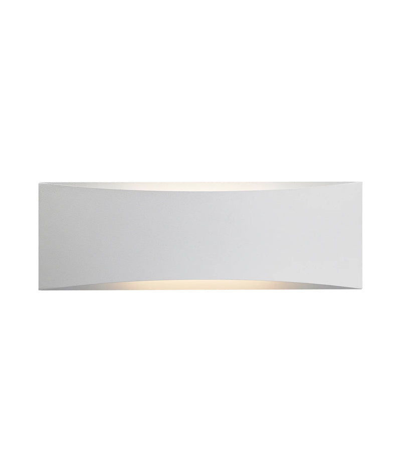 CLA BRISTOL: City Series Curved Up/Down Dimmable Interior Wall Light Tri - White 8W 220-240V IP20 - BRISTOL - CLA Lighting