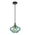 CLA CAMPANA: Interior Wine Glass Shape Ribbed Interior Pendants Smokey Black / Purple / Green / Amber 240V - CAMPANA